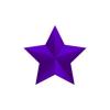 Purple Point Star