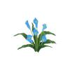 Aqua Calla Lilly Feeder