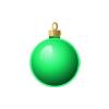 Green Christmas Ball