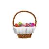 Wicker Egg Basket