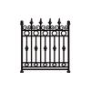 Black Iron Fence