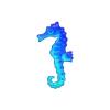 Blueberry Seahorse