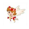 Red Heart Cupid