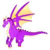 Purple Horned Dragon