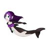 Keiko the Orca Mermaid