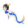 Blue Fantasy Snaketail