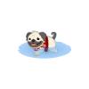 Snowfall Paddling Pug