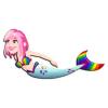 Irene the Rainbow Mermaid