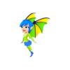 Cinne the Colorful Dragonwing Pixie