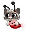 Red Ladybug Merkitty