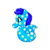 Blue Polka Seapony