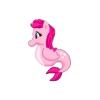 Pink Hippocamp Seapony