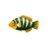 Green & Gold Fish