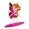 Kelebek the Butterfly Surfer