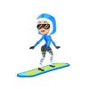 Porshe the Snowboarder