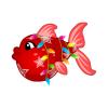 Festive Star Bubblecheek Goldfish