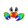 Riley the Rainbow Crab