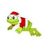 Santa Frog