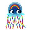 Rainbowstripe Jellyfish