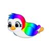 Rainbow Penguin Pal