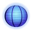 Dark Blue Sphere Lantern