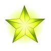 Lime Star Lantern