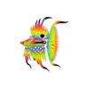 Rainbow Dragontail Betta
