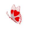 Hearts Butterfly