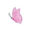 Pink 50s Butterfly
