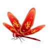 Red Fantasy Dragonfly