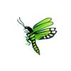 Green Butterfly Firefly