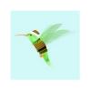 Green Little Helper Hummingbird