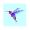 Purple Twilight Hummingbird
