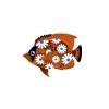 Brown Floral Angelfish