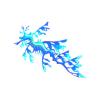 Cyan Leafy Sea Dragon