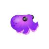 Tiny Purple Octopus