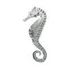 White Marble Seahorse