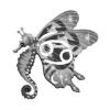 Cancer Butterfly Seahorse
