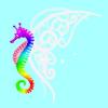Rainbow Fantasy Lightwing Seahorse