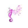 Rose Passion Featherwing Seahorse