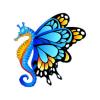 Teardrop Butterfly Seahorse